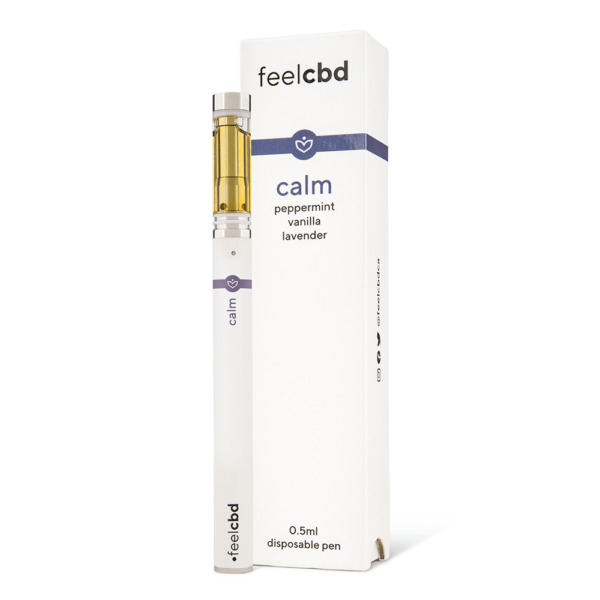 FeelCBD – Calm – Disposable CBD Vape Pen 0.5ml | MMJ Express Canada
