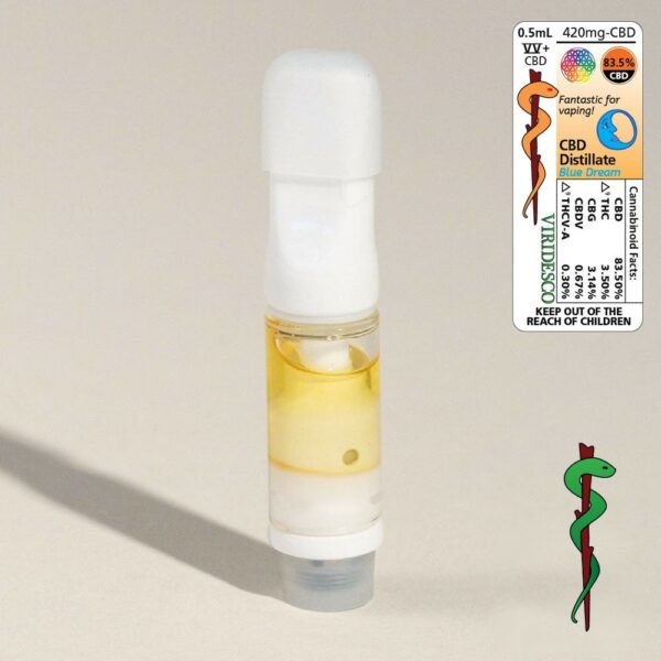 Viridesco – CBD Vape Cart – Blue Dream 0.5ml | MMJ Express Canada