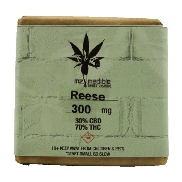 Mz Medibles – Reese Bar – 300mg | MMJ Express Canada