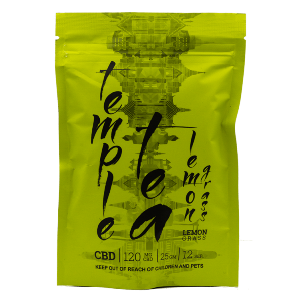 Temple Tea – Lemongrass CBD Tea – 120mg | MMJ Express Canada