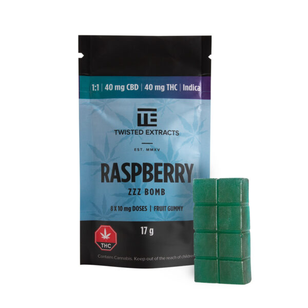 Twisted Extracts – Blue Raspberry 1:1 Zzz Bombs | MMJ Express Canada