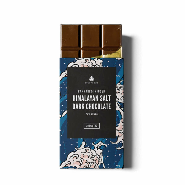 Buudabomb – Himalayan Salt Dark Chocolate – 300mg THC | MMJ Express Canada