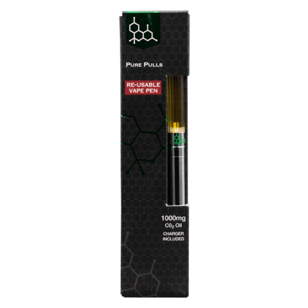 Pure Pulls – CO2 Oil Reusable Vape Pen – Sativa 1ml | MMJ Express Canada