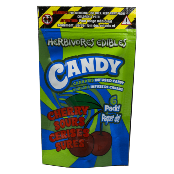 Herbivores Edibles – Cherry Sours Gummies | MMJ Express Canada