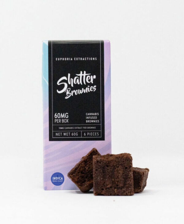 Euphoria Extractions – Shatter Brownies (Indica) | MMJ Express Canada