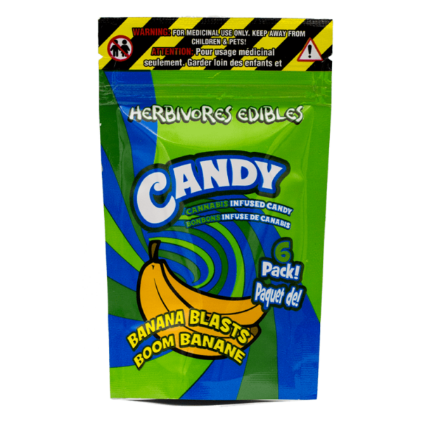 Herbivores Edibles – Banana Blasts Gummies | MMJ Express Canada