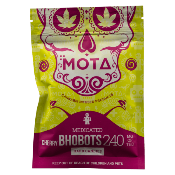 MOTA Edibles – BHO Bots – Cherry – 240mg THC | MMJ Express Canada