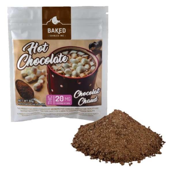 Baked Edibles – Hot Chocolate 20mg THC | MMJ Express Canada