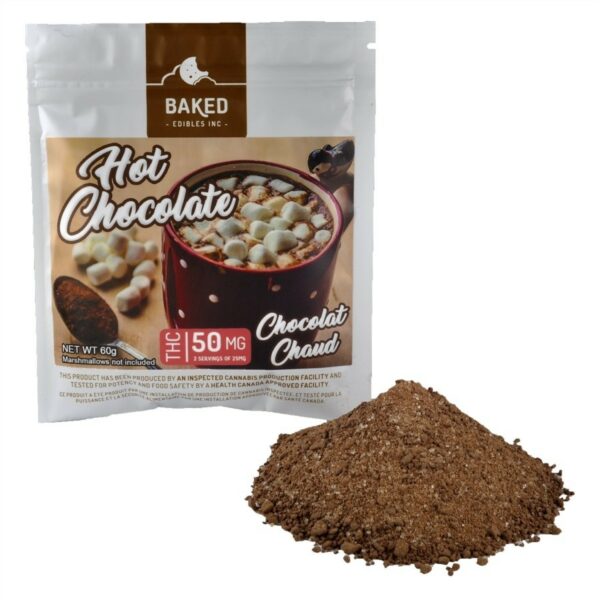 Baked Edibles – Hot Chocolate 50mg THC | MMJ Express Canada