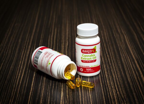 Baked Edibles – THC Extract Capsules 100mg | MMJ Express Canada