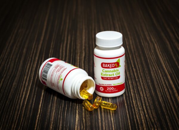 Baked Edibles – THC Extract Capsules 200mg | MMJ Express Canada