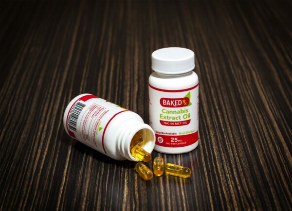 Baked Edibles – THC Extract Capsules 25mg | MMJ Express Canada