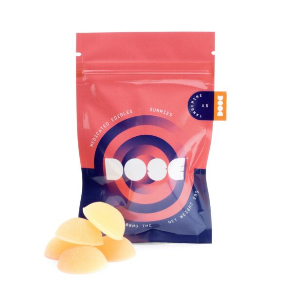 Dose Edibles Gummies – Tangerine | MMJ Express Canada