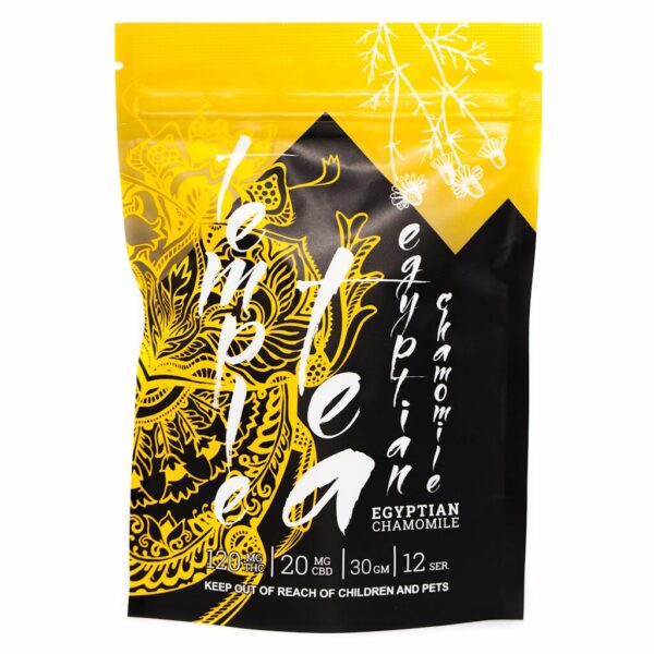 Temple Tea – Egyptian Chamomile – 120mg THC | MMJ Express Canada