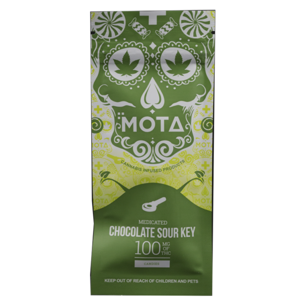 MOTA Edibles – Chocolate Sour Key – 100mg THC | MMJ Express Canada