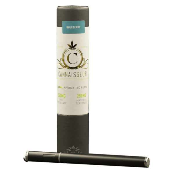 Cannaisseur – Disposable THC Distillate Pen – Blueberry 0.5ml | MMJ Express Canada