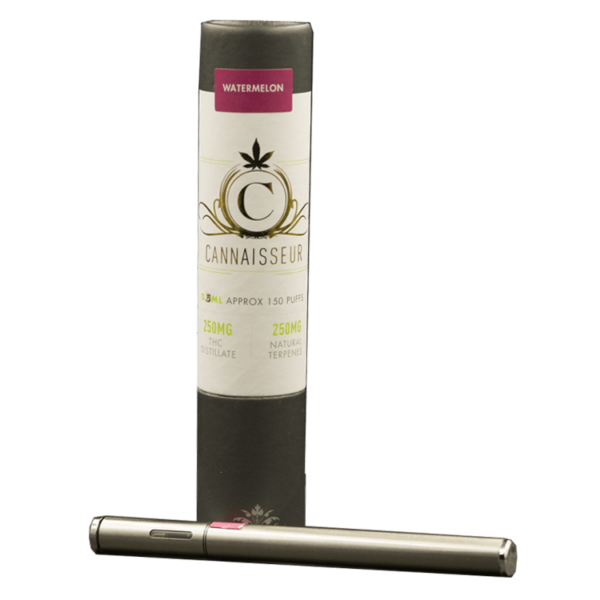 Cannaisseur – Disposable THC Distillate Pen – Watermelon 0.3ml | MMJ Express Canada