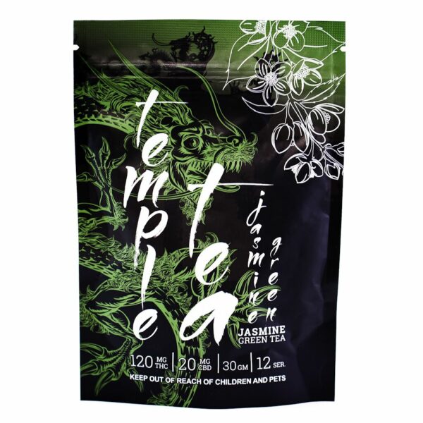 Temple Tea – Jasmine Green Tea – 120mg THC | MMJ Express Canada