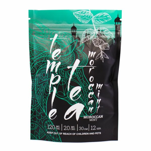 Temple Tea – Moroccan Mint – 120mg THC | MMJ Express Canada