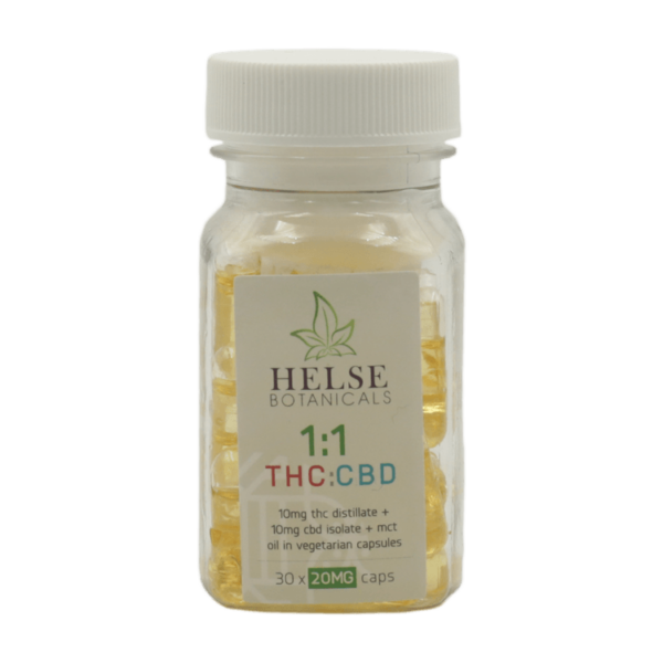 Helse Botanicals – 1:1 THC/CBD Capsules | MMJ Express Canada