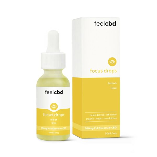 FeelCBD – Focus Drops – CBD Tincture 300mg | MMJ Express Canada