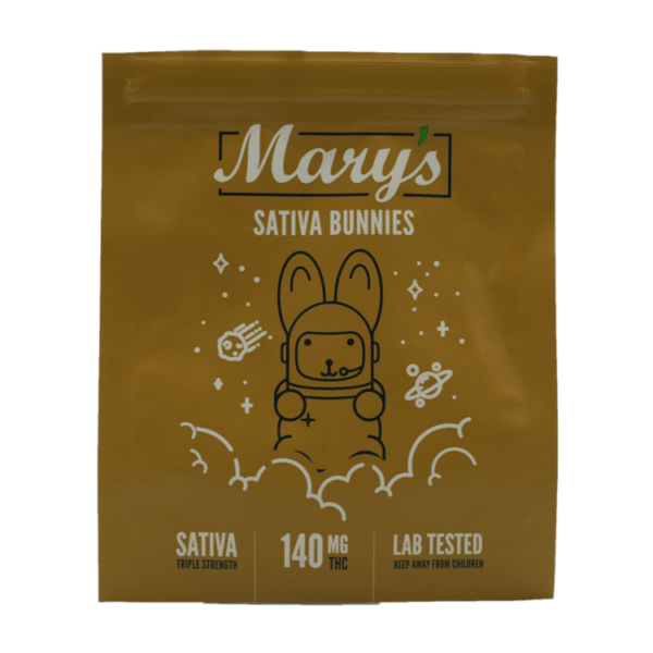 Mary’s Medibles – Sativa Bunnies – Extra Strength – 55mg | MMJ Express Canada