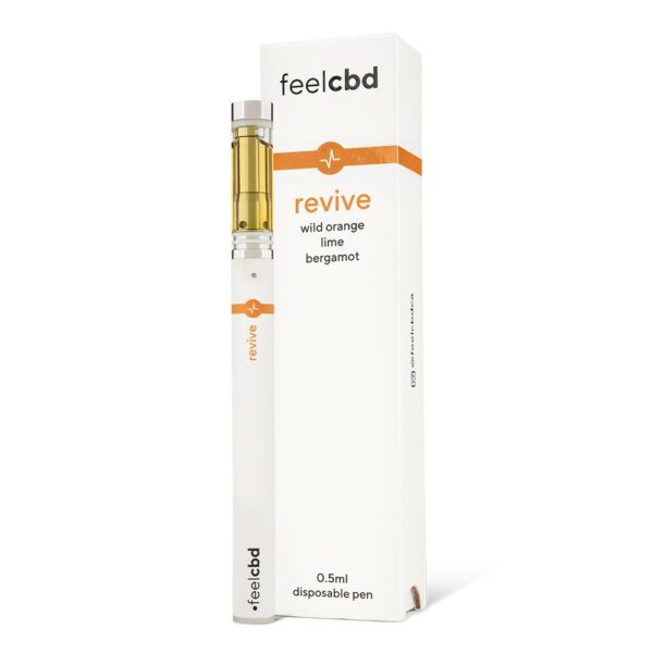 FeelCBD – Revive – Dispsable CBD Vape Pen 0.5ml | MMJ Express Canada