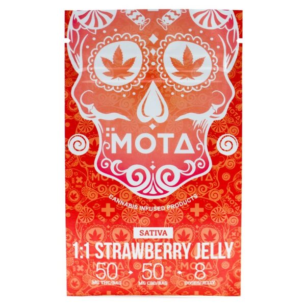 Mota – White Cube CBD – Strawberries & Cream – 180mg CBD | MMJ Express Canada