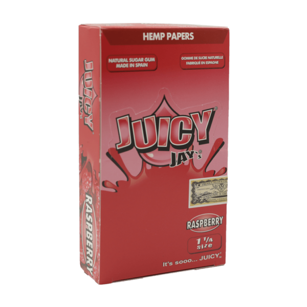 Juicy Jay’s – Hemp Papers (1.25 inch) – Raspberry | MMJ Express Canada