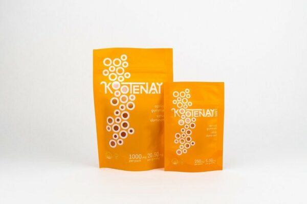 Kootenay Labs – 1:1 Gummies – Tangerine – 1000mg | MMJ Express Canada