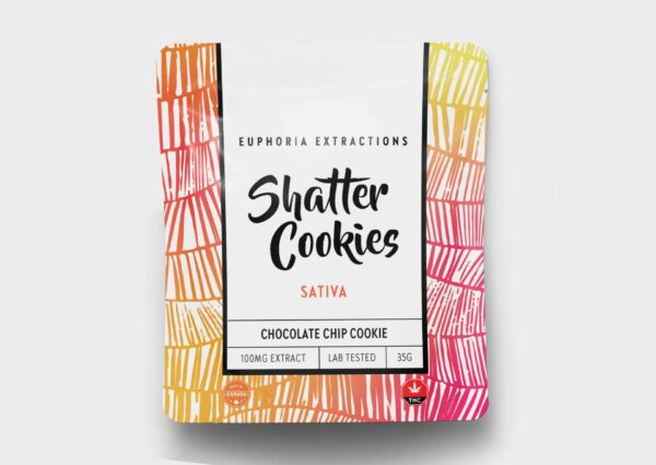 Euphoria Extractions – Chocolate Chip Cookie – Sativa – 100mg THC | MMJ Express Canada
