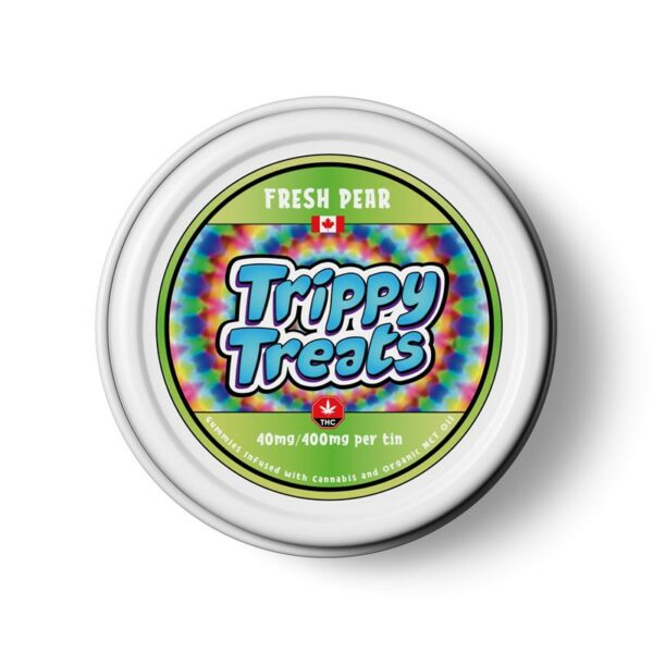 Trippy Treats – Hawaiian Fruit Punch Gummies – 400mg THC | MMJ Express Canada