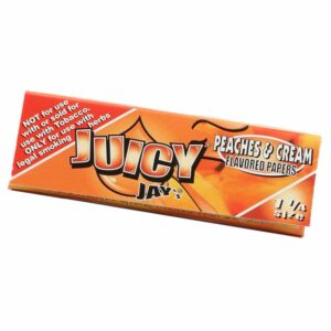 Juicy Jay’s – Hemp Papers (1.25″) – Peaches & Cream | MMJ Express Canada