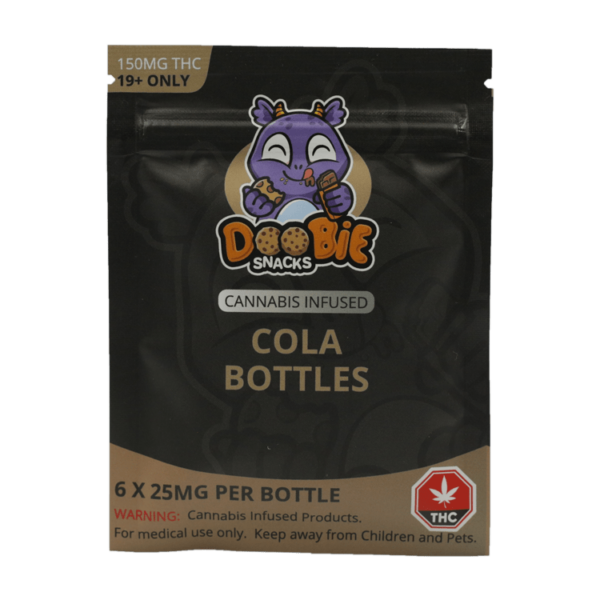 Doobie Snacks – CBD Sour Gummy Bears – 150mg CBD | MMJ Express Canada