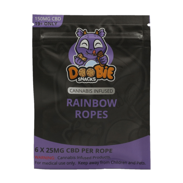 Doobie Snacks – CBD Sour Gummy Bears – 150mg CBD | MMJ Express Canada