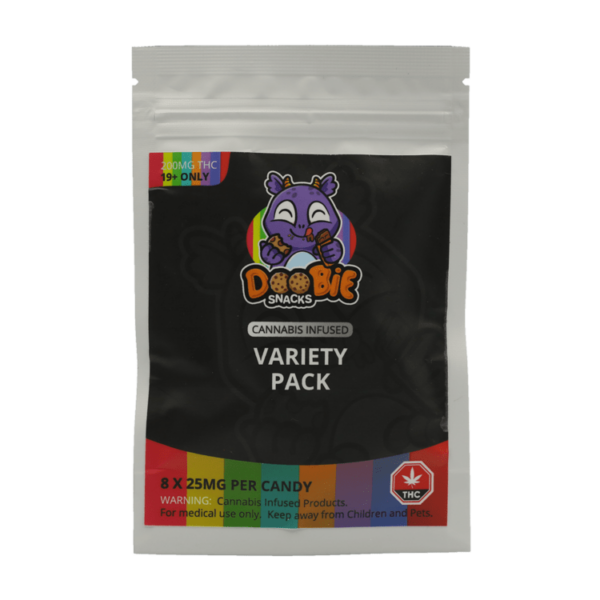 Doobie Snacks – CBD Sour Gummy Bears – 150mg CBD | MMJ Express Canada