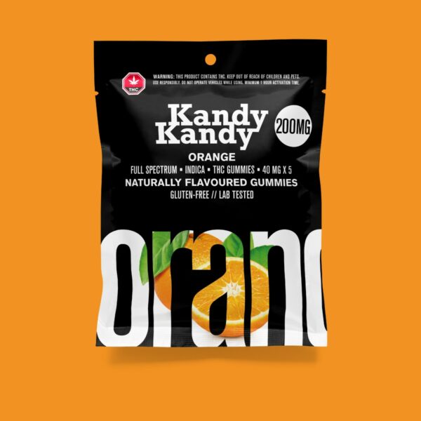 Kandy Kandy – Orange Gummies | MMJ Express Canada