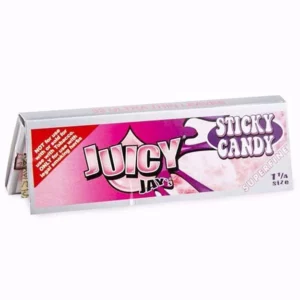 Juicy Jay’s – Superfine Hemp Papers (1.25 Inch) – Sticky Candy | MMJ Express Canada