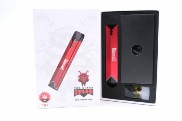 The Green Samurai – LED Vape Kit – 1ml THC | MMJ Express Canada