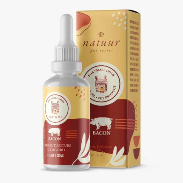 Natuur – Pet Series – CBD Oil For Small Dogs – Bacon Flavour – 125mg | MMJ Express Canada