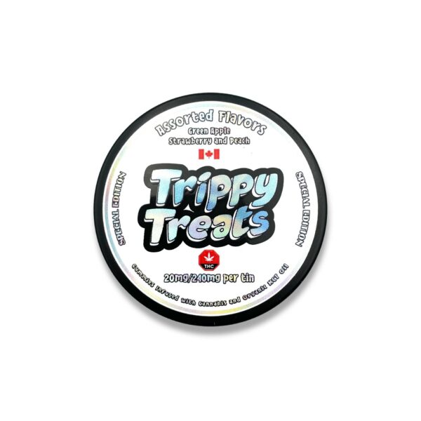 Trippy Treats – Assorted Flavour Gummies – 400mg THC | MMJ Express Canada