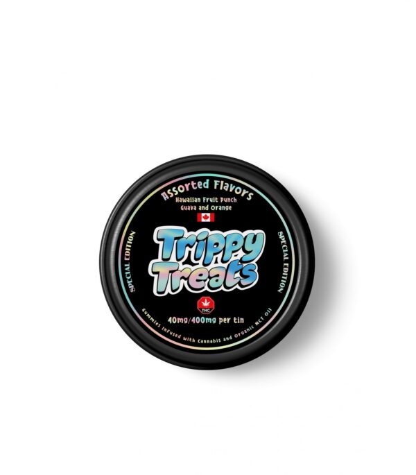 Trippy Treats – Assorted Flavour Gummies – 400mg THC | MMJ Express Canada