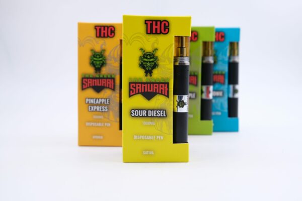 Green Samurai – Disposable Vapes – Sativa – 1ml | MMJ Express Canada