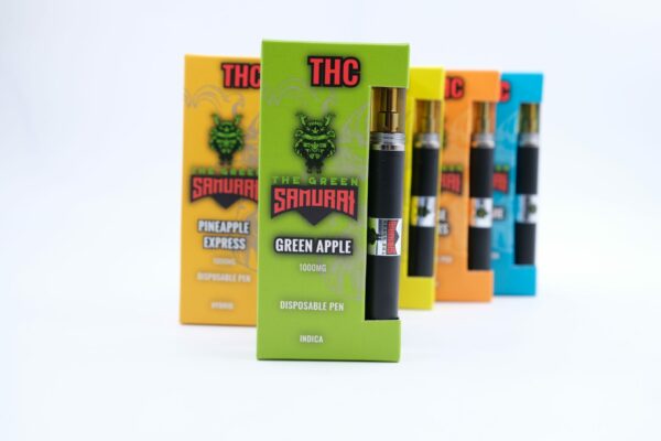 Green Samurai – Disposable Vapes – Sativa – 1ml | MMJ Express Canada