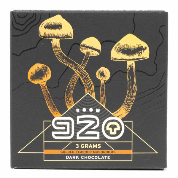 Room 920 – Mushroom Chocolate Bar – Dark Chocolate – 3 Grams | MMJ Express Canada