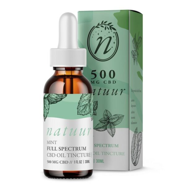 Natuur – Full Spectrum CBD Oil Tincture – Mint | MMJ Express Canada
