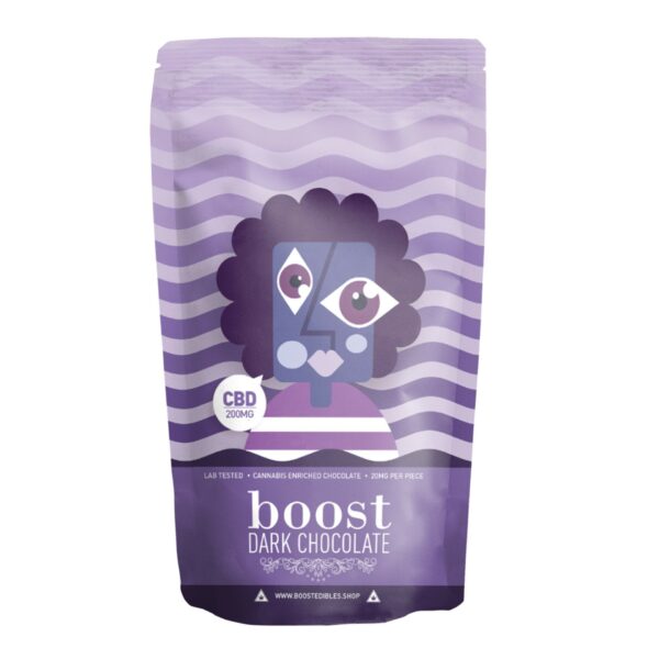 Boost – THC Dark Chocolate Bars – 200mg | MMJ Express Canada