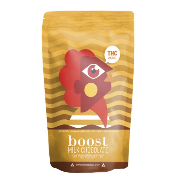 Boost – THC Dark Chocolate Bars – 200mg | MMJ Express Canada
