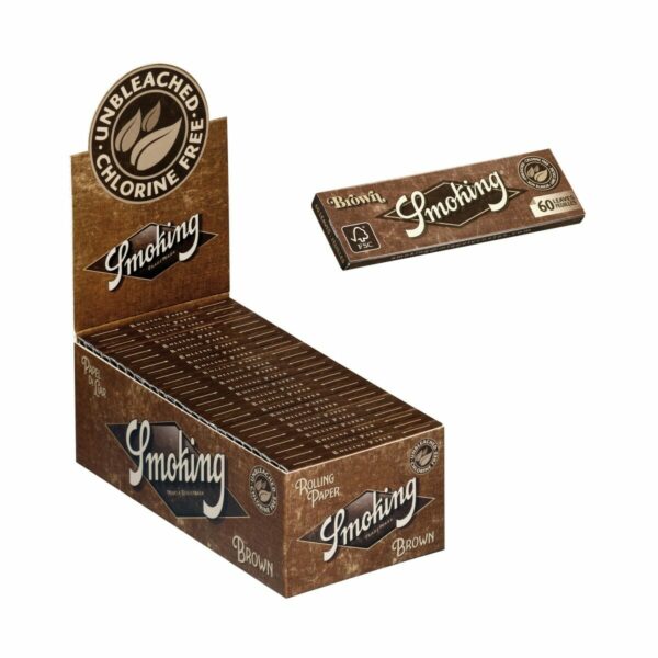 Smoking – Brown Rolling Paper – Single Wide Unbleached | MMJ Express Canada